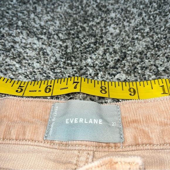Everlane Pinkish Baby Cord High Rise Pants Petal 27 See Note - Picture 7 of 9